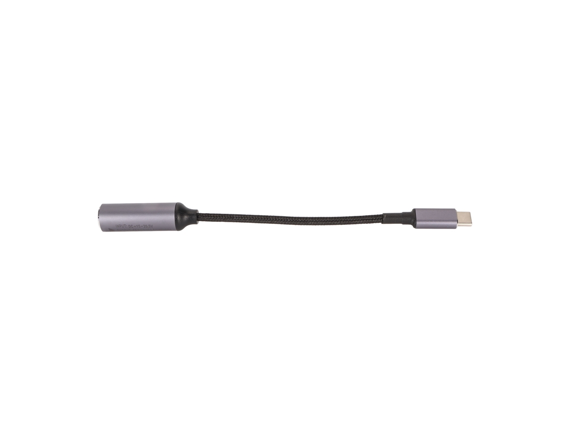 Aetheria cabo Dc para Type C 6.3x3.0mm 100w Fêmea para Macho Nylon para Tablet Celular Pc
