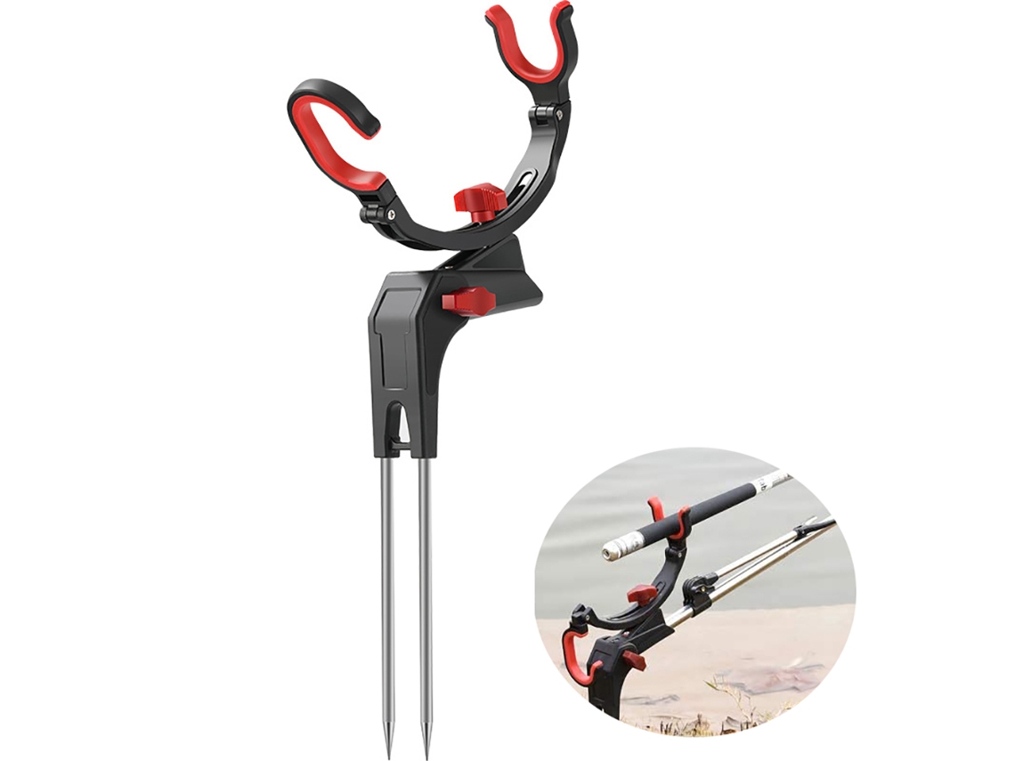 Suporte de vara de pesca ajustável 360° | S/MARCA