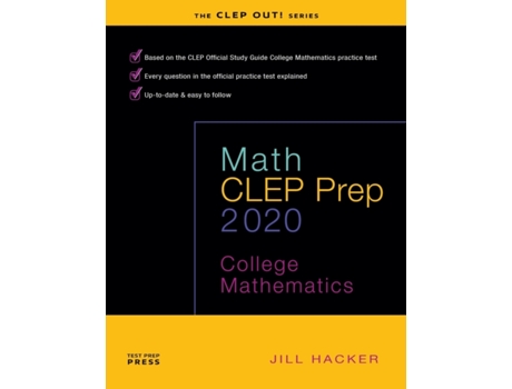 Livro Math CLEP Prep: College Mathematics Jill Hacker (Inglês)