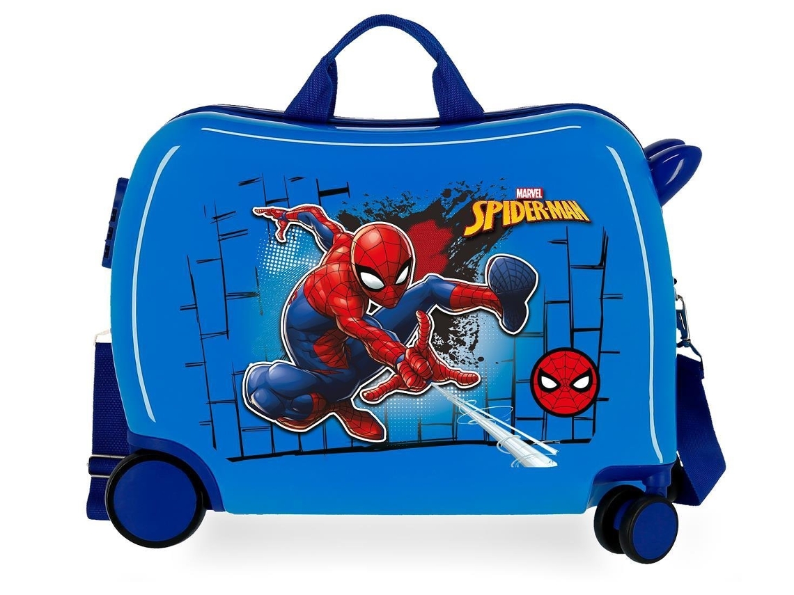 Mala de Cabine MARVEL Spiderman Red Azul (50x38x20cm)