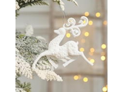 Pingentes Para Árvore De Natal Com Flocos De Neve E Ângel Decoração