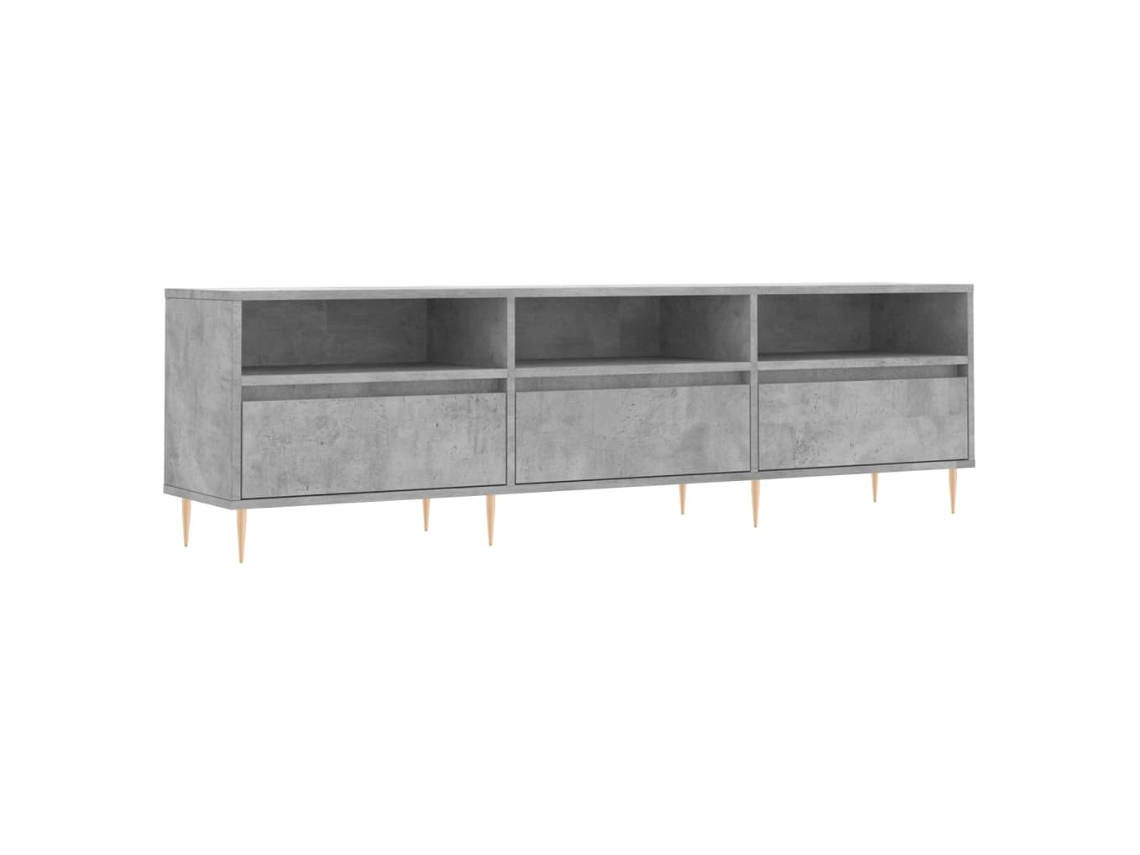 Móvel de TV 150x30x44,5 cm MAISON EXCLUSIVE (cinza cimento)