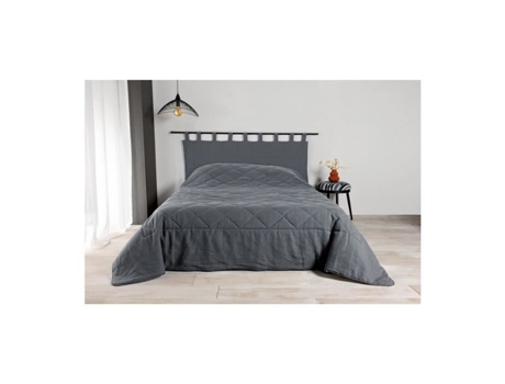 Colcha 100% Linho Libeccio Dimensões: 230X250Cm Cor: Cinzento Antracite LINDER