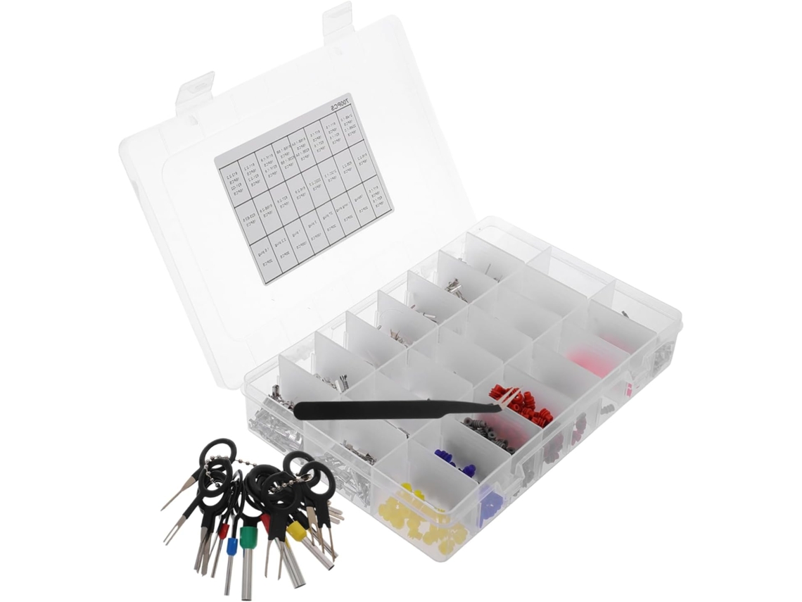 Kit de 700 Peças de Conectores Elétricos Automotivos com Terminais de Liga Metálica e Plástico. SFUSHOS