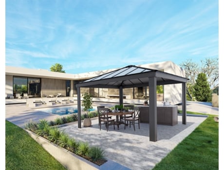 Gazebo de Aluminio CANOPIA Dallas 4.2X4.2 m