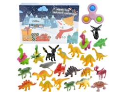 Conjunto de 24 brinquedos sensoriais e surpresas para advento de Natal LAXISCREED