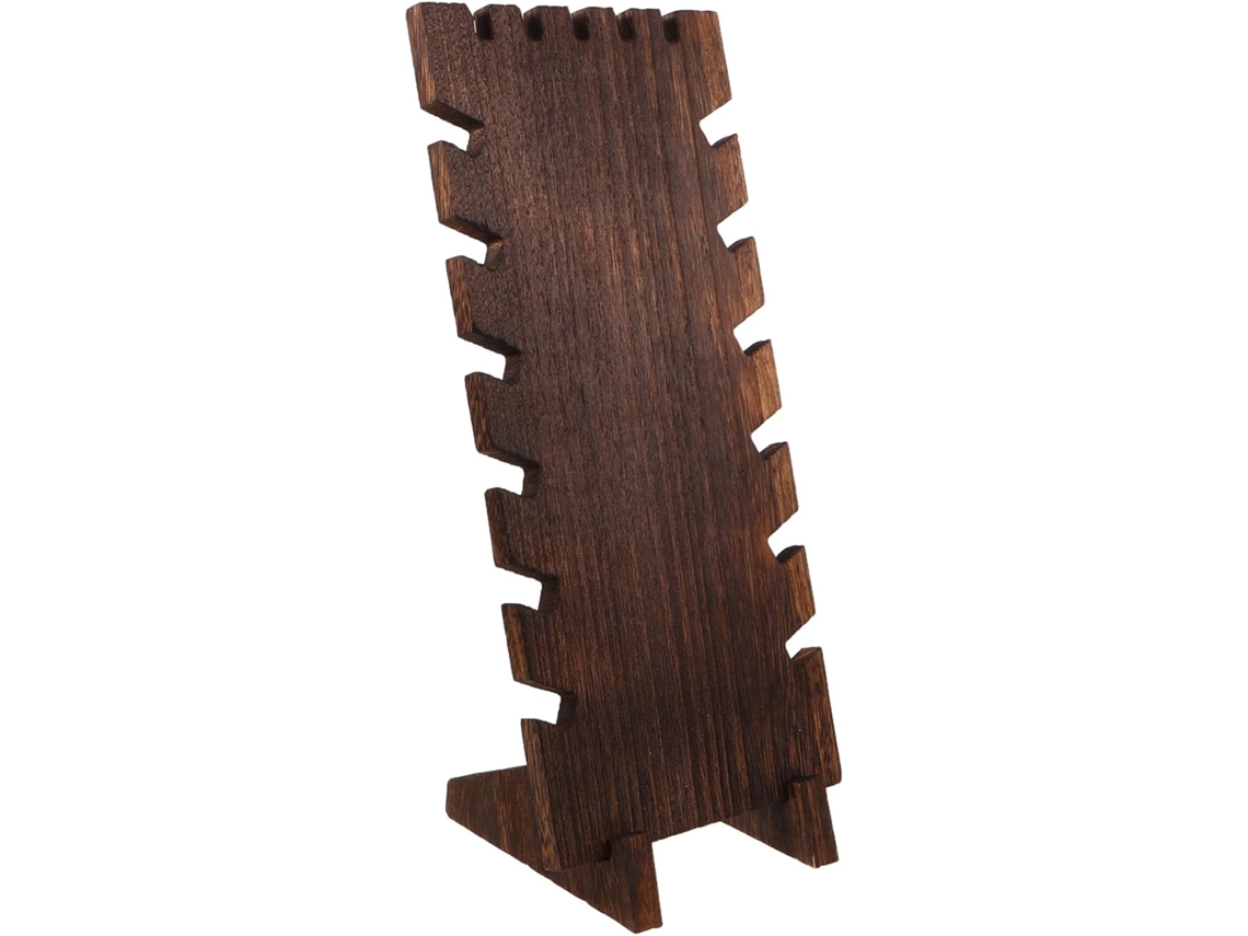 Suporte Para Joias Em Madeira Maciça, Resistente E Versátil.