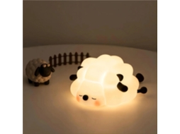 (ovelhinha) Luminária Noturna De Silicone Com Led E Sensor De Toque