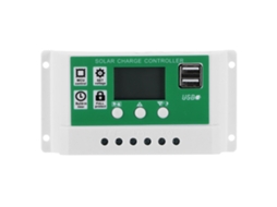 Controlador de Carga Solar LCD 10a 12v/24v, Regulador Pwm, Proteção, Tela Ajustável | S/MARCA