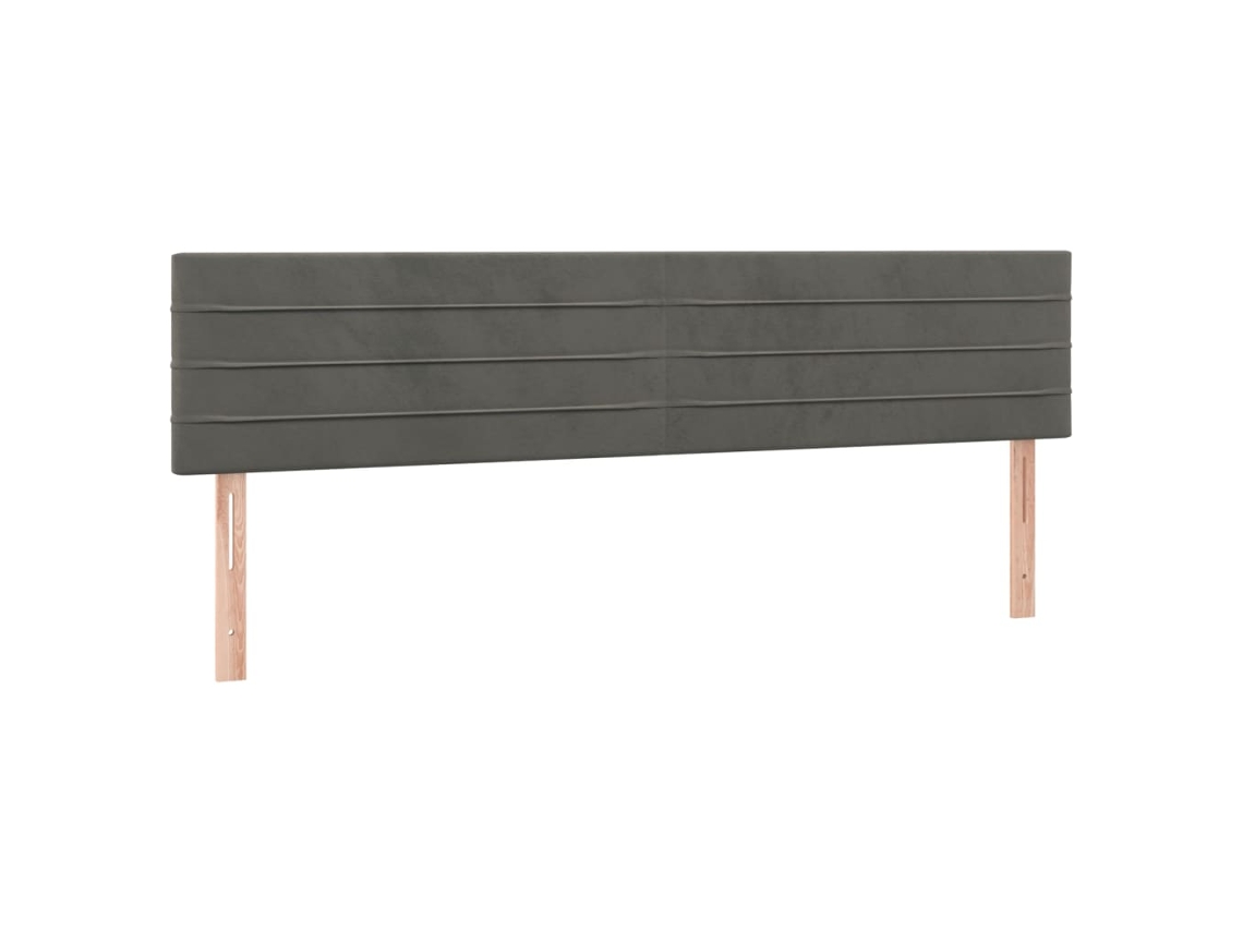 Headboard, Headboards Vidaxl Cinzeto Veludo (180 Cm)
