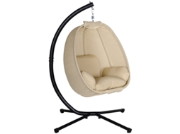 Uma Cadeira Suspensa Com Almofada Macia, Adequada Tanto Para Uso No Interior Como No Exterior. BAGOLY
