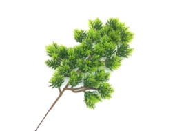 Laxiscreed Planta Verde Com Ramos Flexíveis Em Light E Dark Green Para Decoração E Envio