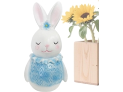 Figuras De Coelhinhos Da Páscoa Em Resina Para Decoração De Primavera |
