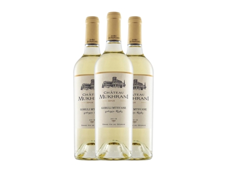 Vinho branco CHÂTEAU MUKHRANI Goruli Mtsvane (0.75 L - 3 Unidades)