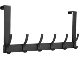 Cabide De Porta Para Chapéus E Casacos Com 12 Ganchos, Cabide Para Chapéus E Casacos Pendurar Na Porta, Gancho De Porta Para Banheiro E Cozinha