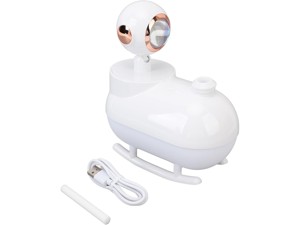 Umidificador Portátil E Silencioso, Mini, Para Casa, Escritório Ou Quarto De Estudante, 300 Ml
