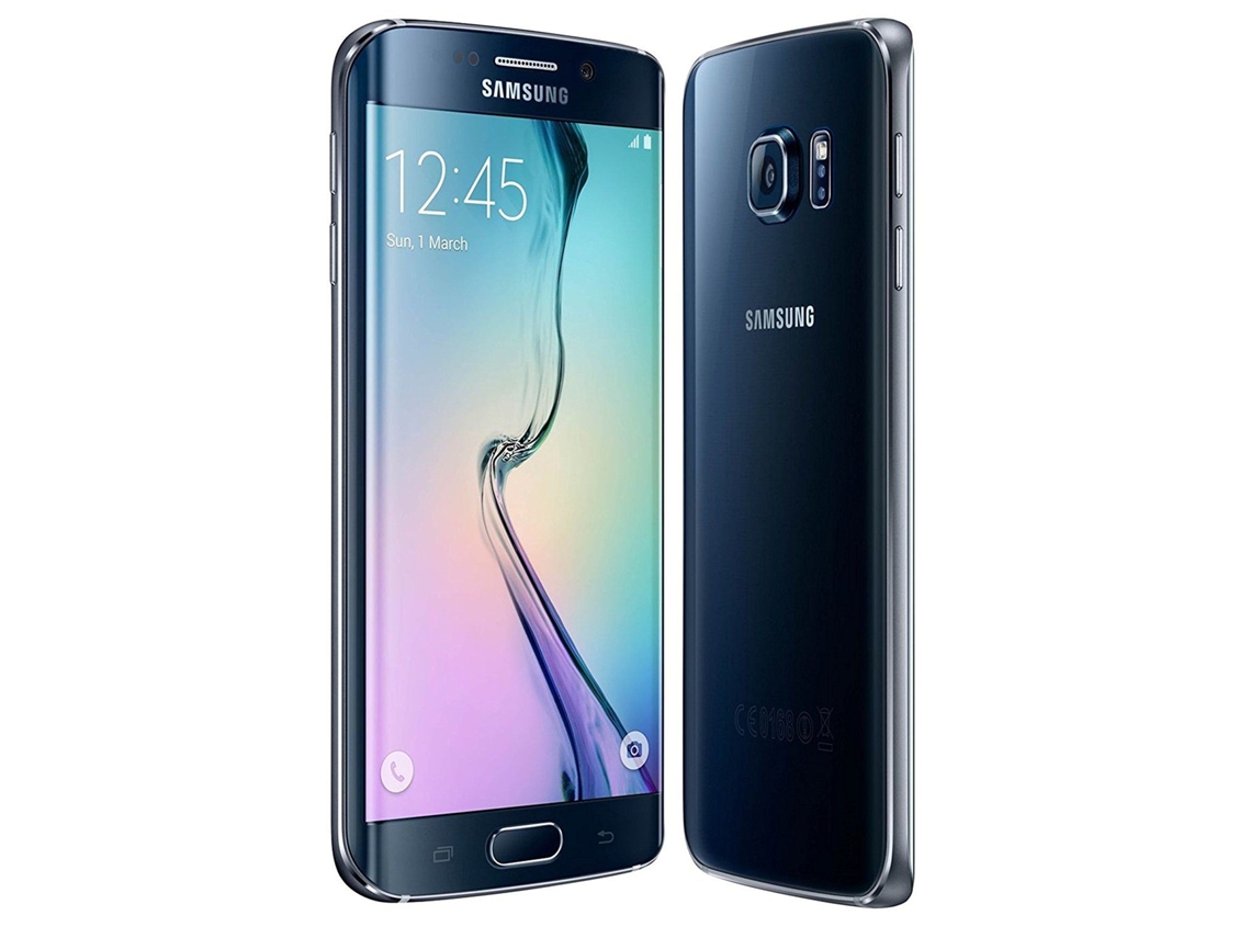 Smartphone SAMSUNG Galaxy S6 Edge (Recondicionado Marcas Mínimas - 32 GB - Negro)