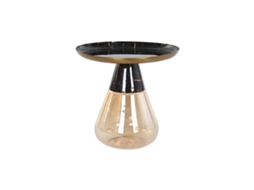 Mesa de Apoio DKD HOME DECOR (Cristal - 60 x 60 x 57 cm)