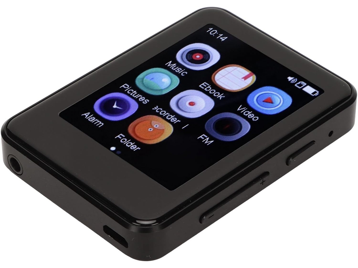 Leitor De Mp3 E Mp4 Bluetooth Hifi Com Tela Sensível Ao Toque Função
