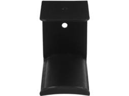 Housoutil Support De Casque Accessoire Elegante E Fonctionnel En Metal Et Pu Noir Sous Bureau Installation