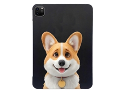 Capa Para Ipad Pro 11 /(2020)/(2018) Com Estampa, Fina E Protetora Em Tpu Corgi Tuotuo (2021)