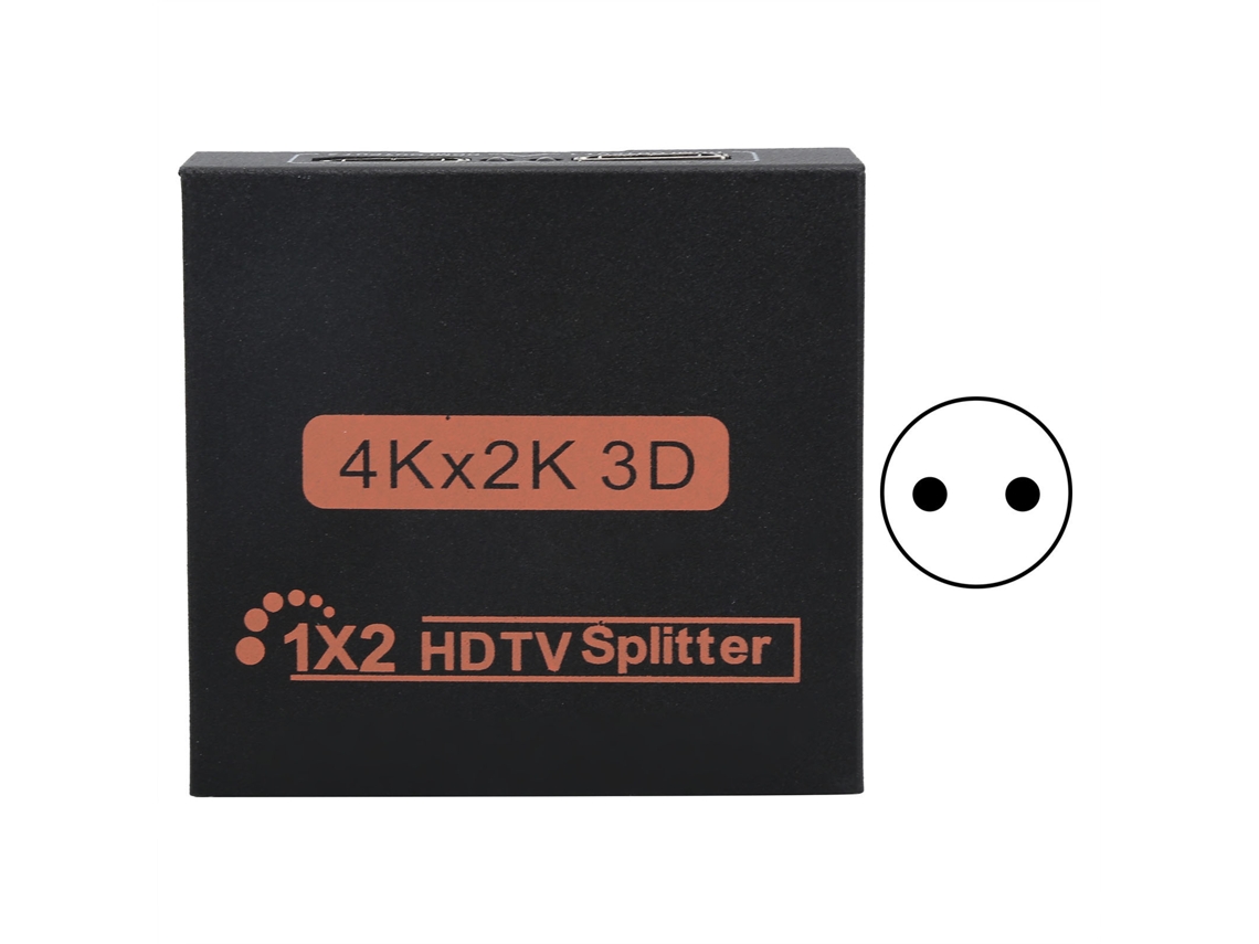 Divisor Hdmi 4kx2k, 1 Entrada, 2 Salidas | S/MARCA