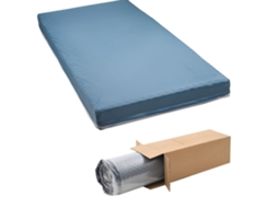 Conjunto De Colchão Ortopédico Hospitalar 3 Zonas, Colchão Médico Com Suporte Por Zonas E Capa Impermeável, Manta Hospitalar Ergonómica Tekmaquinas