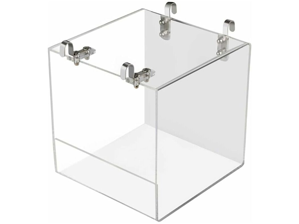 Bebedouro para Pássaros com Gancho de Metal para Pendurar, Compatível com a Maioria Das Gaiolas para Pássaros, Periquitos e Cacatuas AQUAFORGE