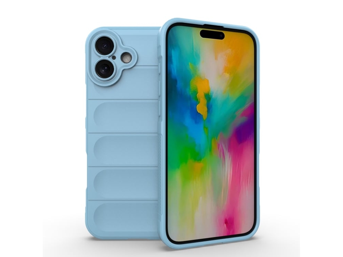 Capa Magic Shield Para Iphone 16 Plus - Tpu Com Forro Aveludado E Proteção Anti-quedas