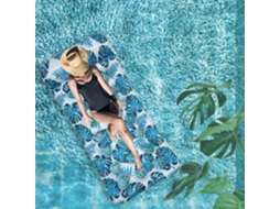Boia Inflável Para Piscina, Rede Flutuante 4 Em 1, Colchão Inflável Para Piscina