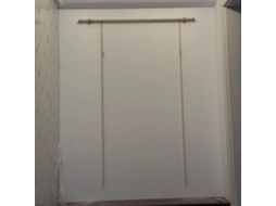 Sistema De Trilho Para Pendurar Quadros Na Parede, Com Haste De Latão, Trilho Para Pendurar Obras De Arte Em Galerias