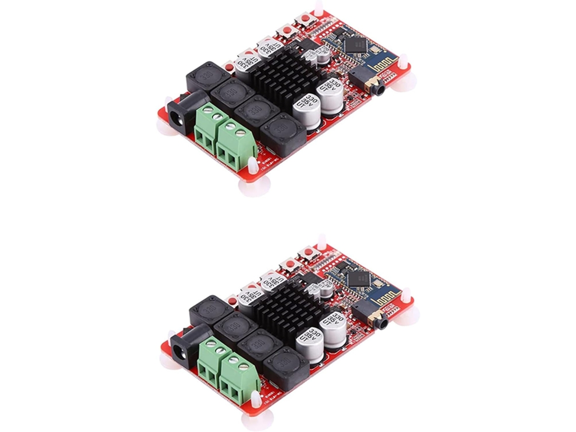 2 Módulos Amplificadores Digitais de Dois Canais Tda7492 50wx2 para Estéreo. SFUSHOS