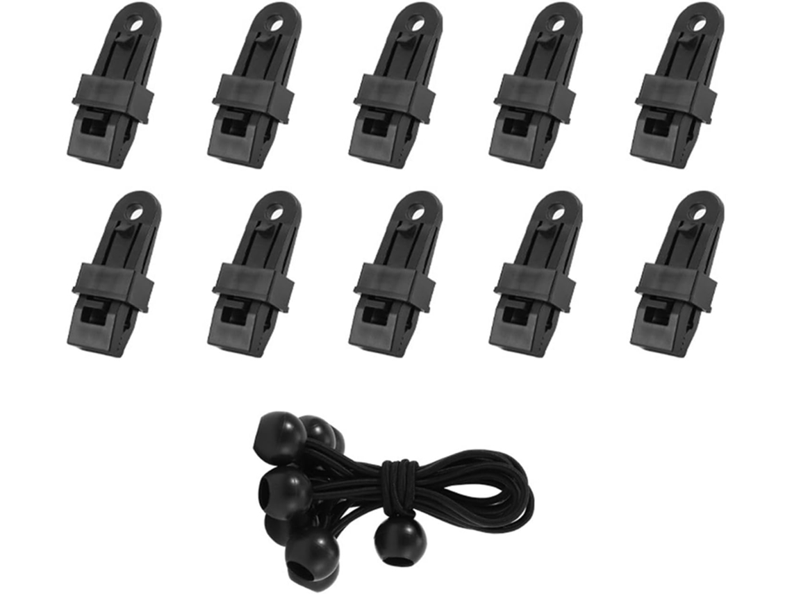 Awning Clamps Windproof Durable Tent Clips For Outdoor Safety