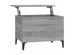 Coffee Table, Coffee Tables Vidaxl Cinzeto Madeira Processada (n/a)
