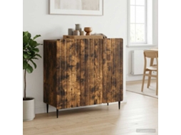 Vidaxl Buffet Carvalho Fumado 89 X 34,5 X 82 Cm Derivados De Madeira