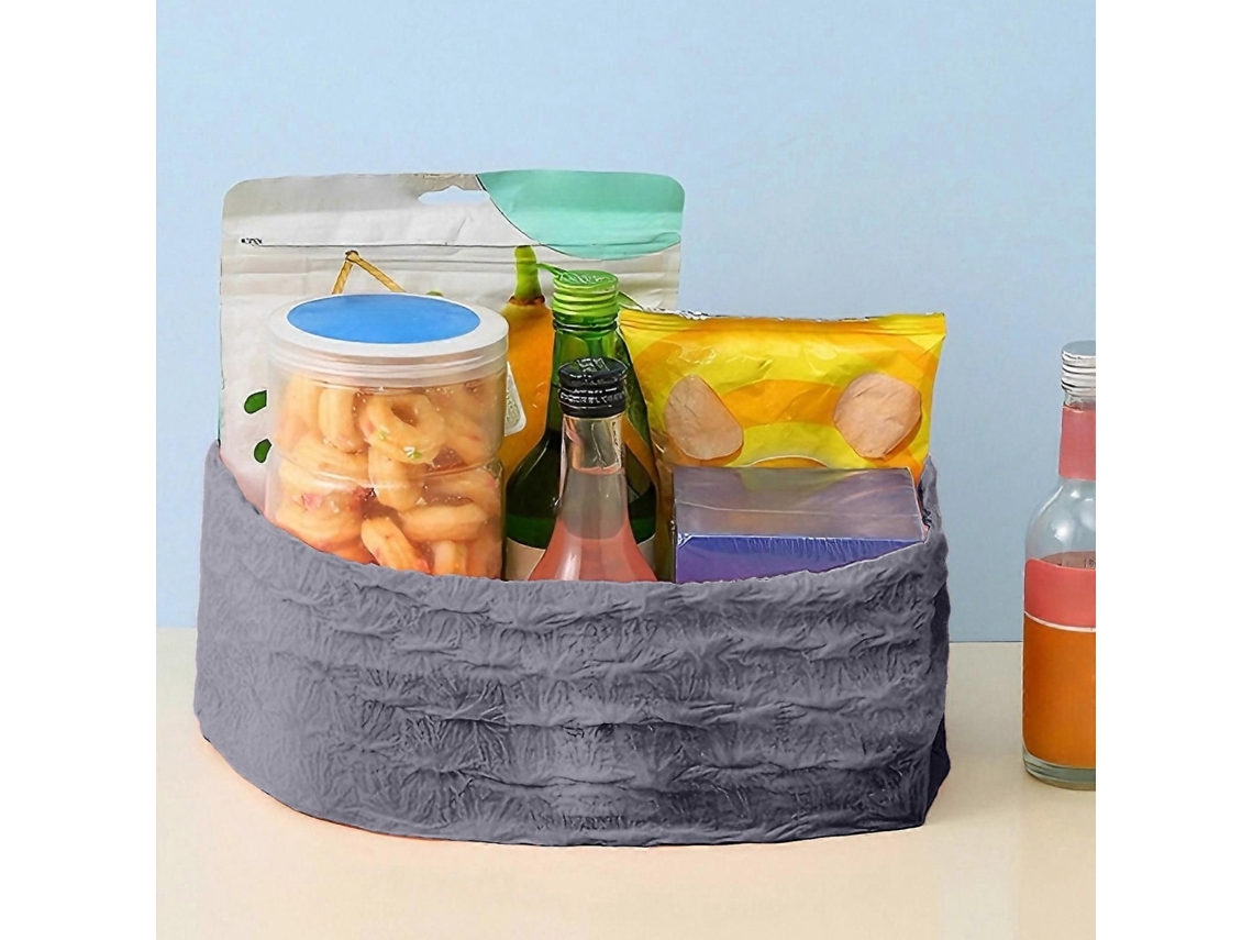 Sacola de Compras Reutilizável, Expansível e Dobrável Tamanho Compacto de Bolso, Sacola Elástica para Compras, Viagens e Recados, Compatível Co GOKOCO