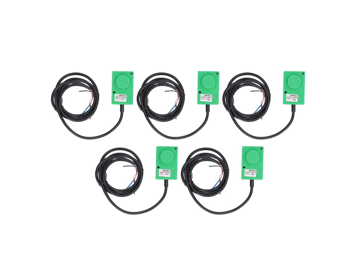 Conjunto de 5 sensores de proximidade de 2 fios abertos para deteção 90‑AC 2A | S/MARCA