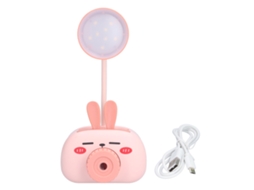 Lâmpada de Mesa LED Plegável com Porta Lápis e Animal Fofo USB | S/MARCA