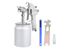 Kit De Pistolas De Pintura W-71 600cc Para Parede E Porta De Carro Estilo Europeu 0.25-0.35mpa 1.8mm