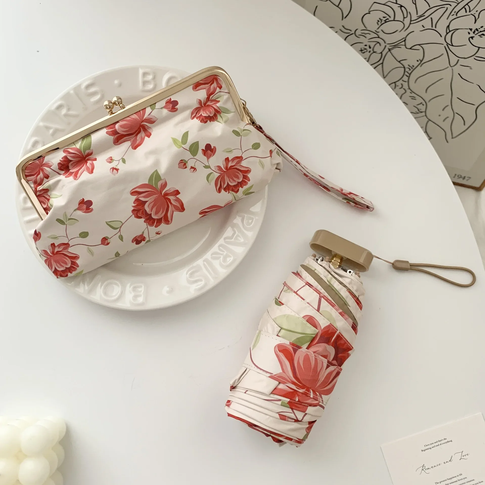 Mini Guarda sol Proteção UV MDUG (branco)