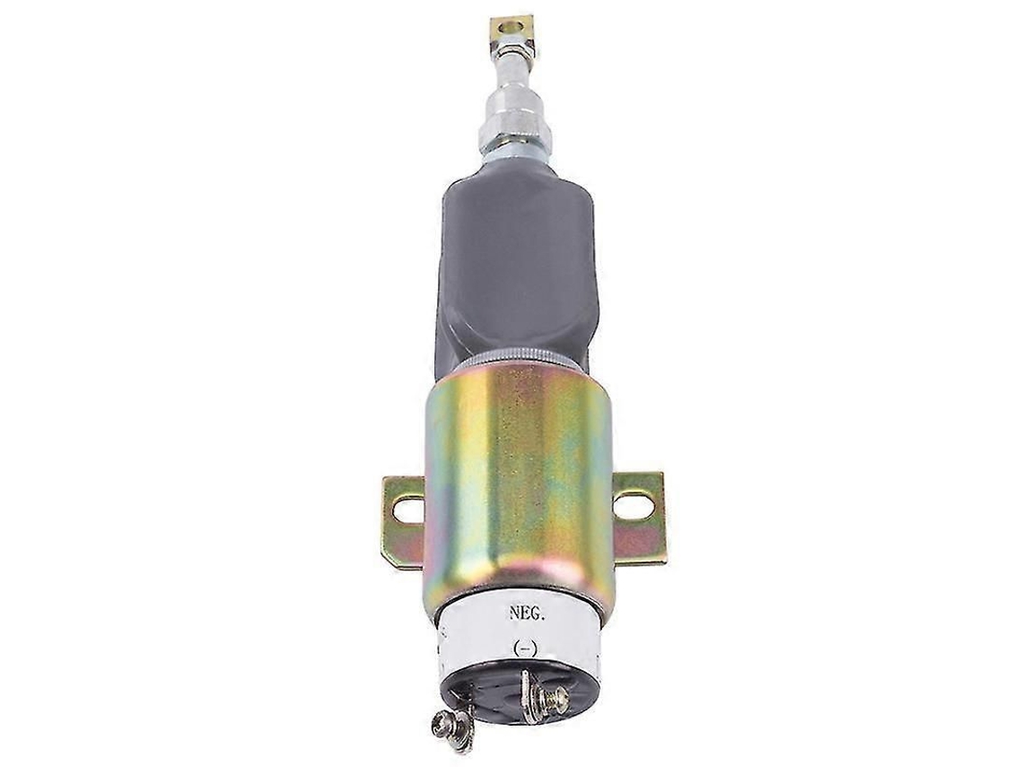 Válvula Solenoide De Parada Para Gerador 24v Solenoide De Estacionamento Padrão Cor Da Imagem