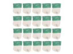 Pacote Com 20 Lâmpadas Universais De Gás Rayon Em Forma De U, Propano, Para Acampamento Ao Ar Livre, Verde Natural Olysi Shop