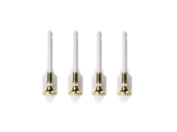 Velas Led Solares Sem Chama com Ventosas Modos de Pisca e Fixo 4 Pack