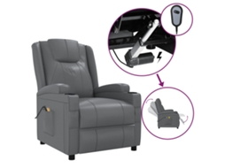 Electric Massage Chair, Electric Massage Chairs Vidaxl Antracite Couro Artificial
