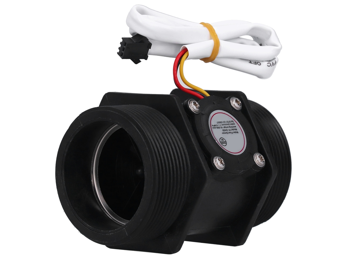 Laxiscreed Sensor De Fluxo De Água 10-200l/min Com Rosca Externa G2 Polegadas