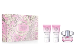 Coffret De Perfume Versace Bright Crystal Et 50 Ml + Sg 50 Ml + Bl 50 Ml