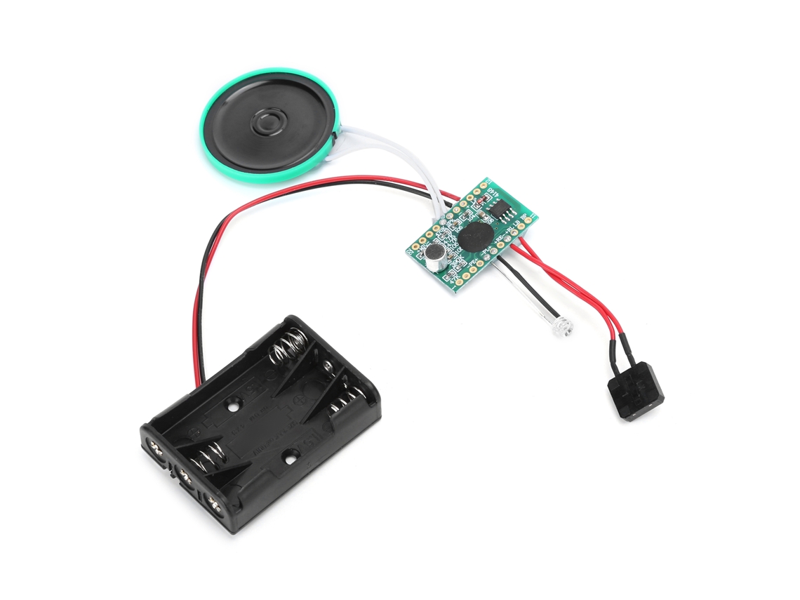 Aetheria módulo de Áudio Gravável com Sensor de Luz 4 Minutos Reproduz uma Vez para Artesanato Presentes