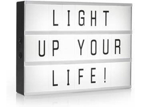 Caixa de Luz SMARTWARES LE A3 — LED | Plástico