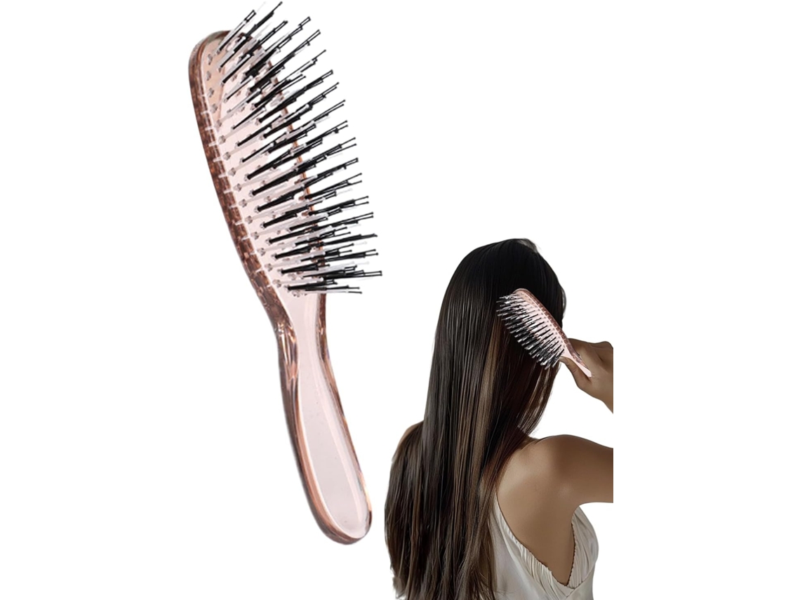 Escovas Desembaraçadoras Pente Massageador Para Couro Cabeludo Seco Molhado De Cabelo Antiestáticas Mulheres