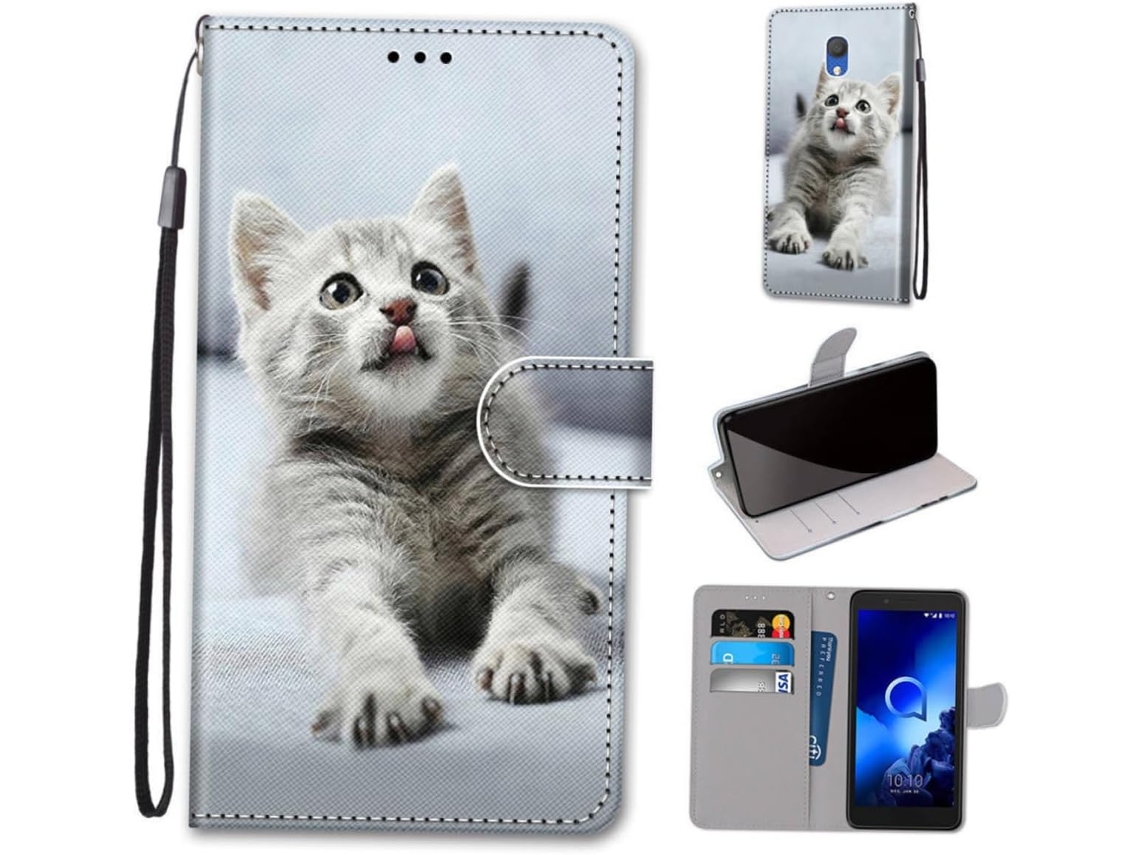 Conjunto de 3 capas artísticas Pusign para celular SFUSHOS